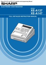 XE-A137 and XE-A147 operation and programming